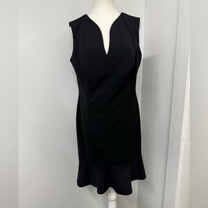 Apt. 9 Black V-Neck Mini Dress